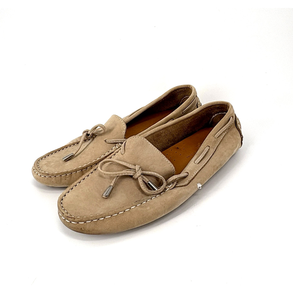 Womens Driving Moc Womens 9 B Tan Suede RUN SMALL Mercanti Fiorentini